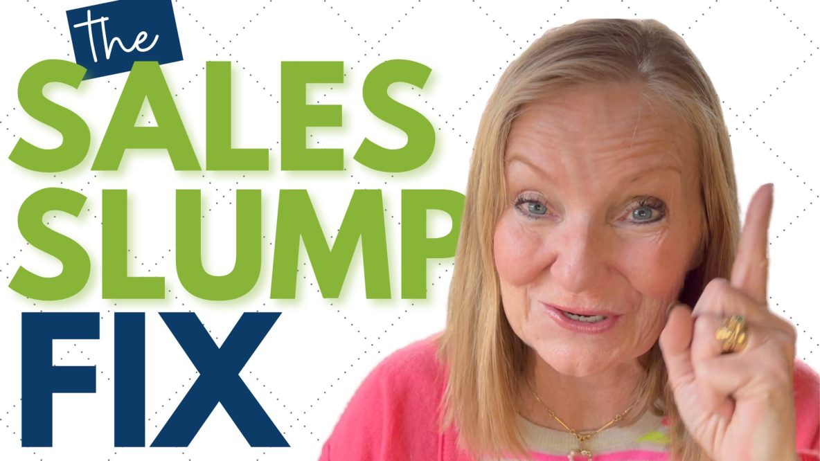 how to get out of a sales slump