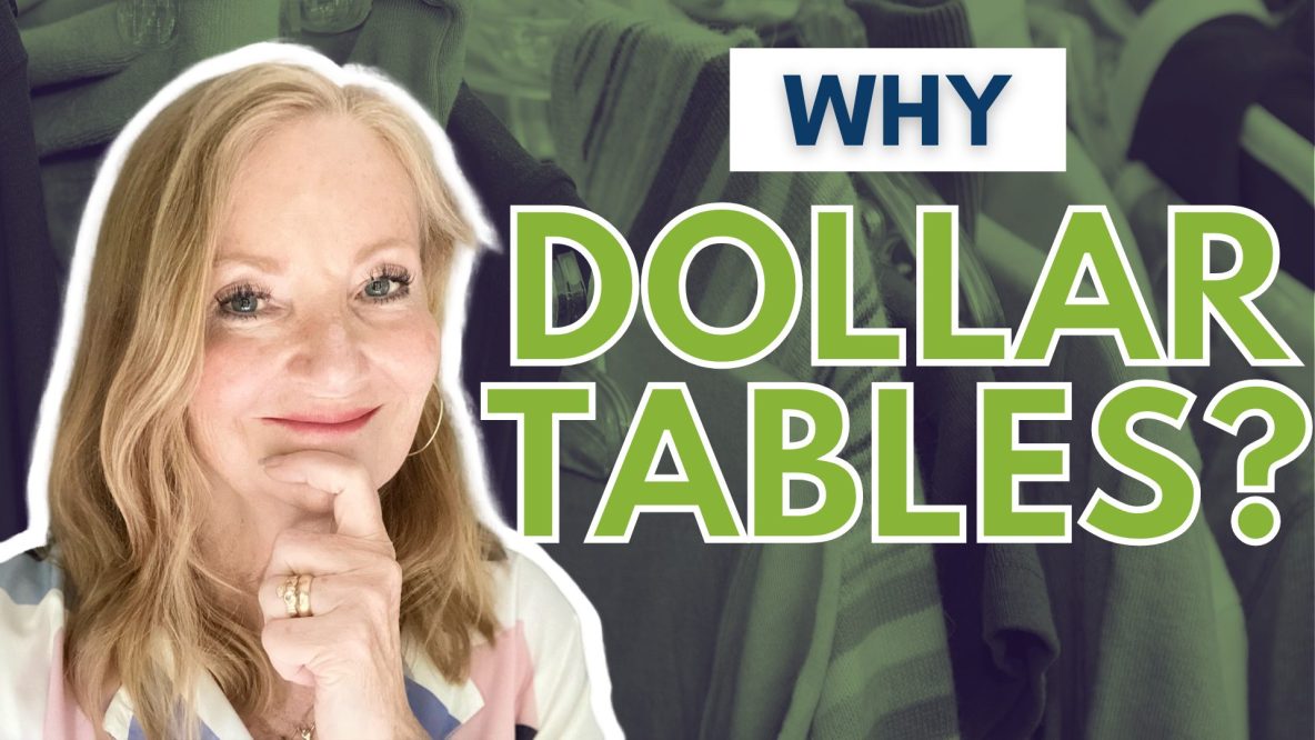 Clearance Sale Tips: Dollar Tables