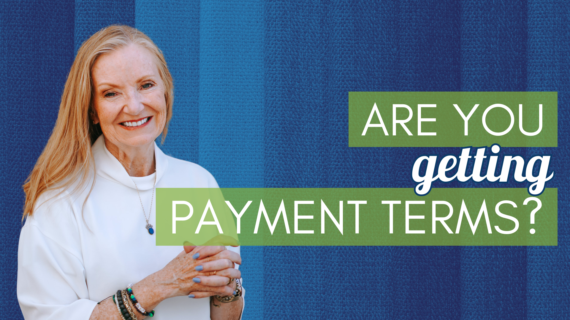 Are you getting payment terms on advance orders?