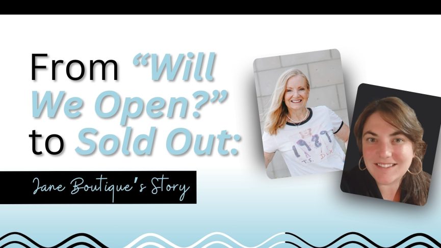 retail, boutique, customer service, entrepreneurship, emotional resilience, community, client telling, financial management, Profit First, business planning